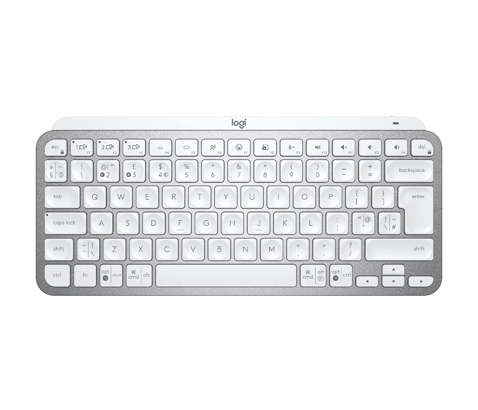 Logitech Mx Keys Mini Keyboard - Pale Gr