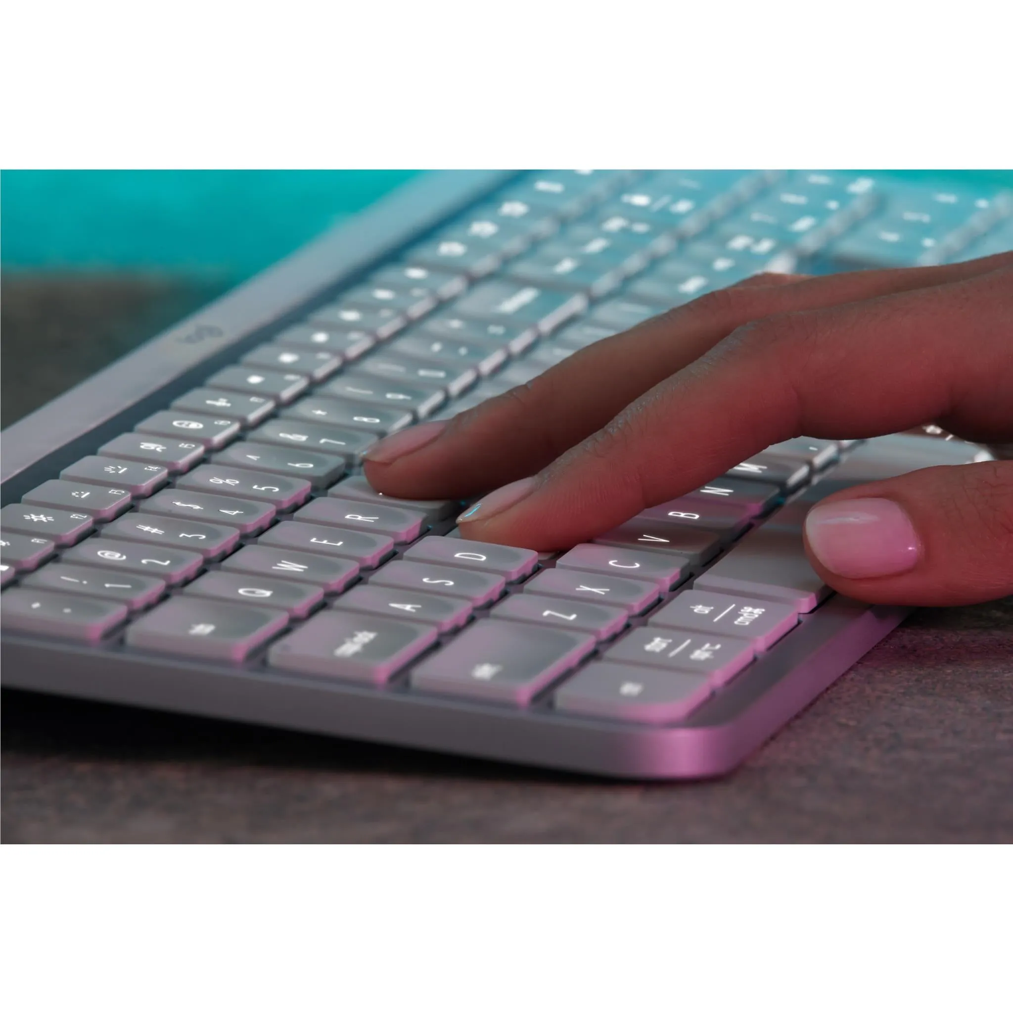 Logitech MX Keys S Advanced Wireless Illuminated Keyboard (Pale Grey)