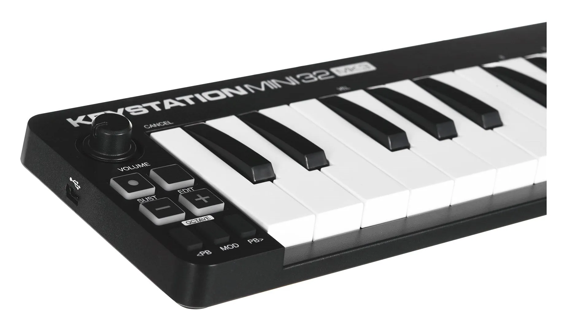 M-Audio Keystation Mini 32 Mk3 Midi Keyboard 32 Keys Usb Black, White