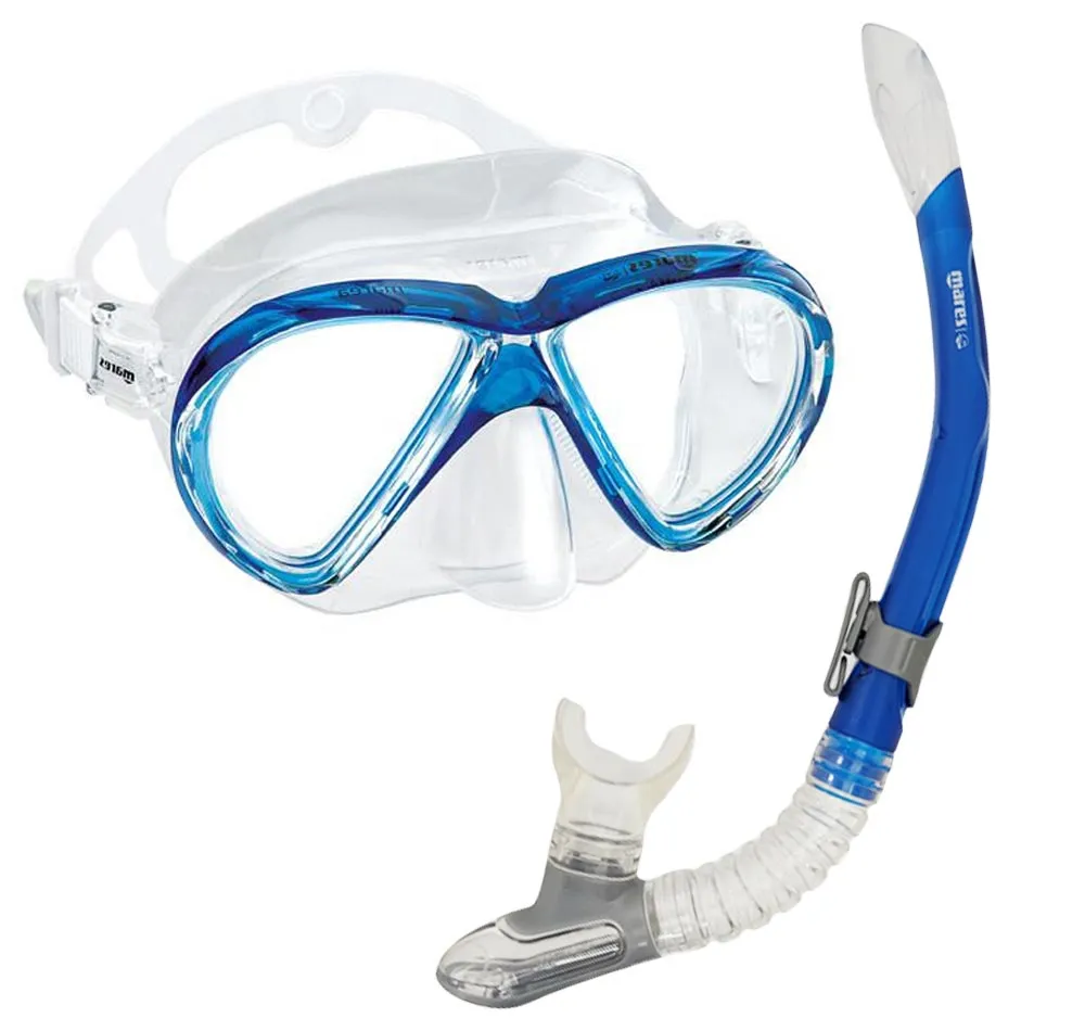 Mares Marea Blue Mask & Snorkel Set