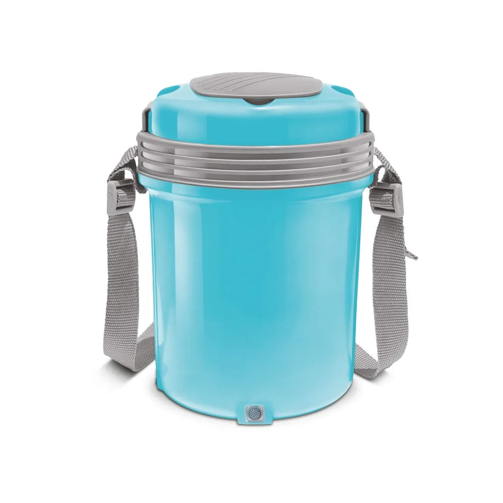 Milton Electron Stainless Steel Tiffin Box Set, Blue