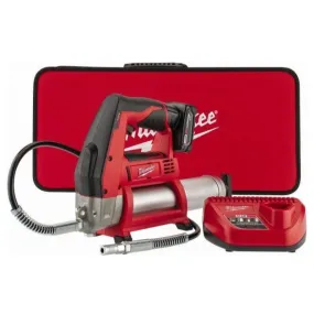 Milwaukee 2446-21XC M12 Cordless Lithium-Ion Grease Gun Kit