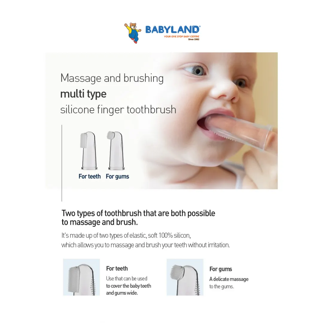 Mother-K Finger Toothbrush Set