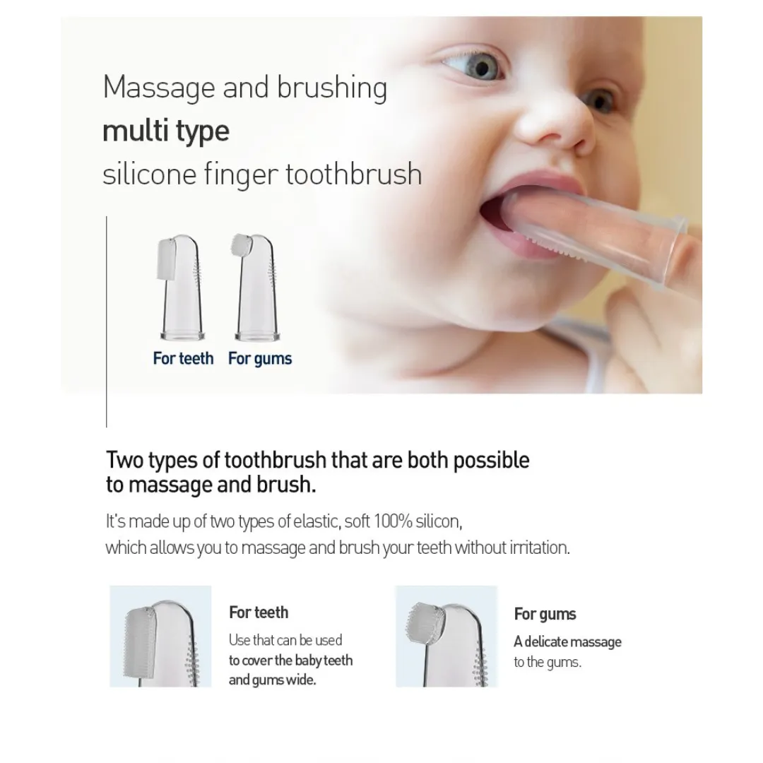 Mother-K Finger Toothbrush Set