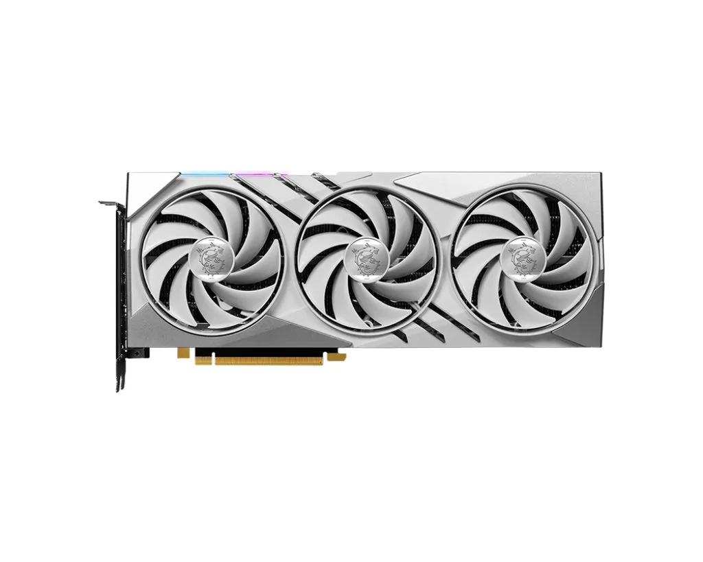 Msi Geforce Rtx 4070 Gaming X Slim White 12G - Graphics Card - Geforce Rtx 4070 - 12 Gb - White