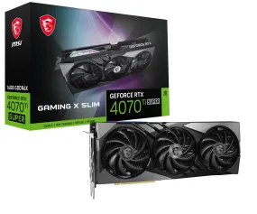 Msi Geforce Rtx 4070 Ti Super 16G Gaming X - Graphics Card - Geforce Rtx 4070 Ti Super - 16 Gb