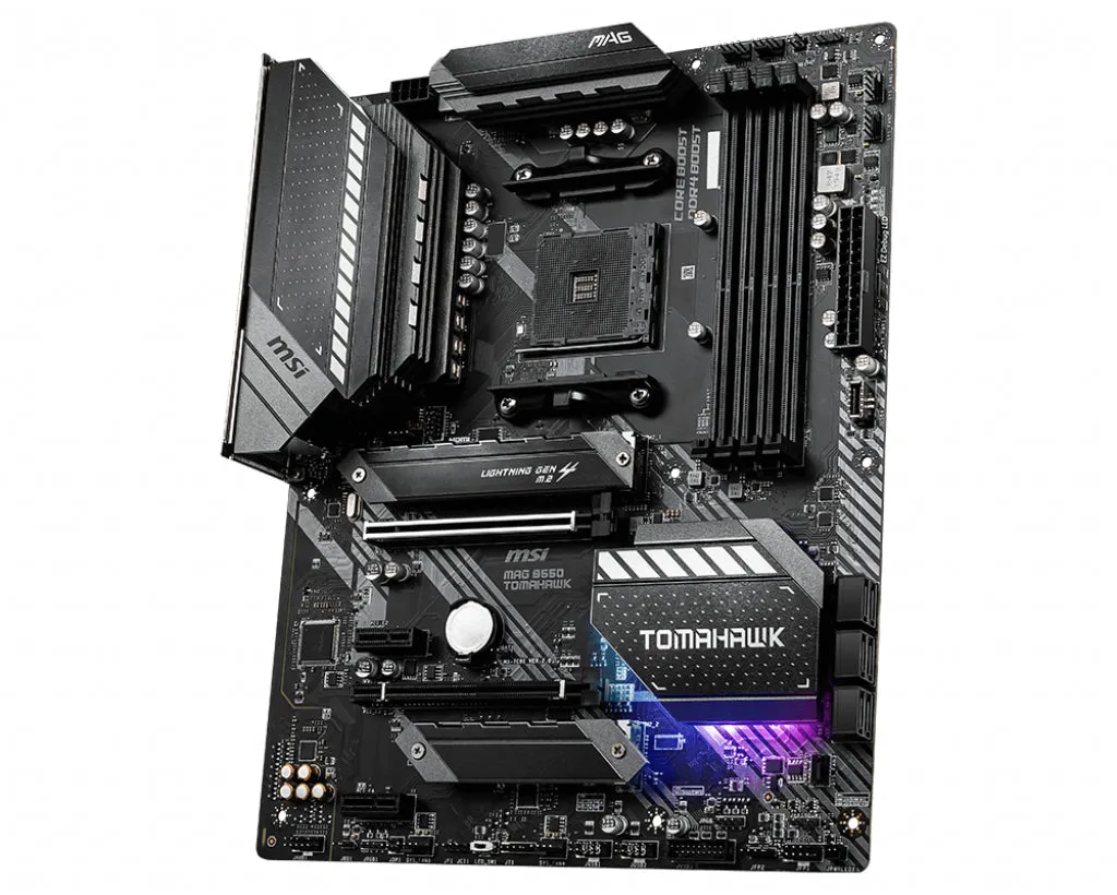 Msi Mainboard Mag B550 Tomahawk - Atx - Socket Am4 - Amd B550