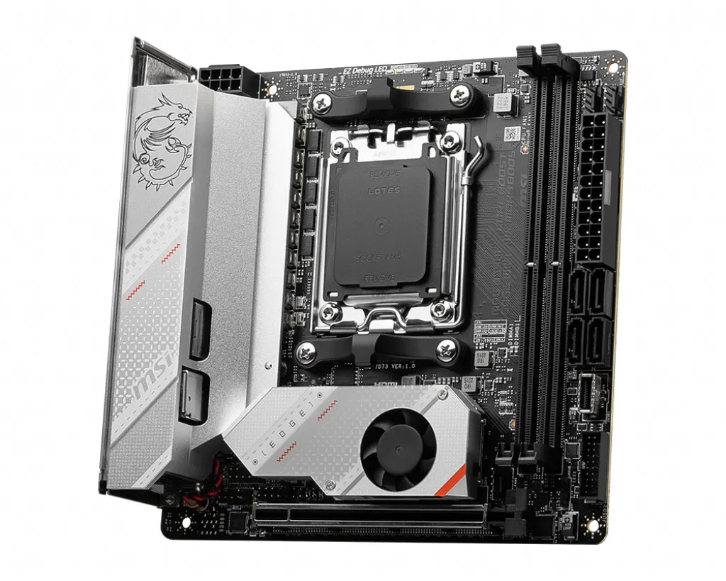 Msi Mainboard Mpg B650i Edge Wifi - Mini-Itx - Socket Am5 - Amd B650