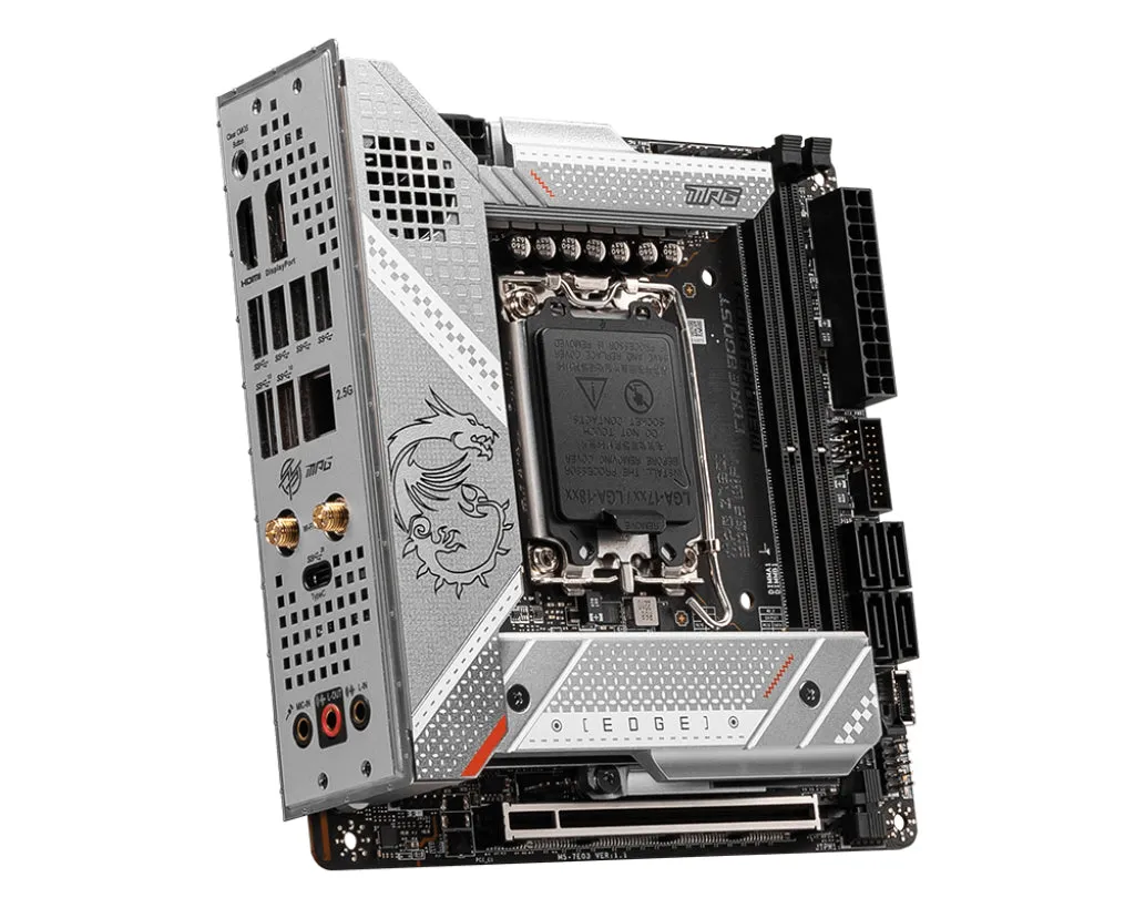 Msi Mainboard Mpg Z790i Edge Wifi - Mini-Itx - Socket Lga1700 - Intel Z790