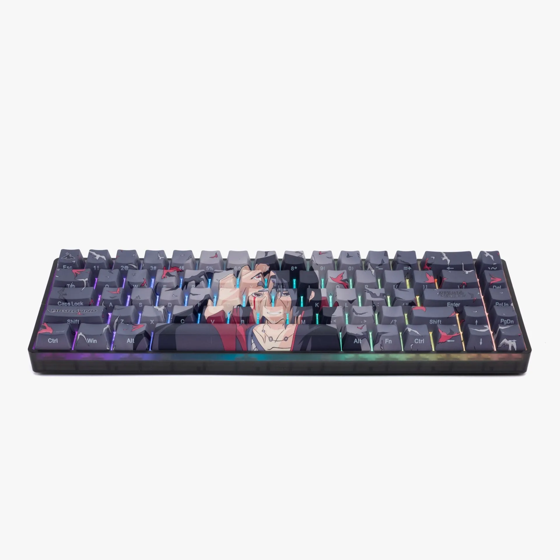 Naruto x HG Basecamp 65 Keyboard - Itachi