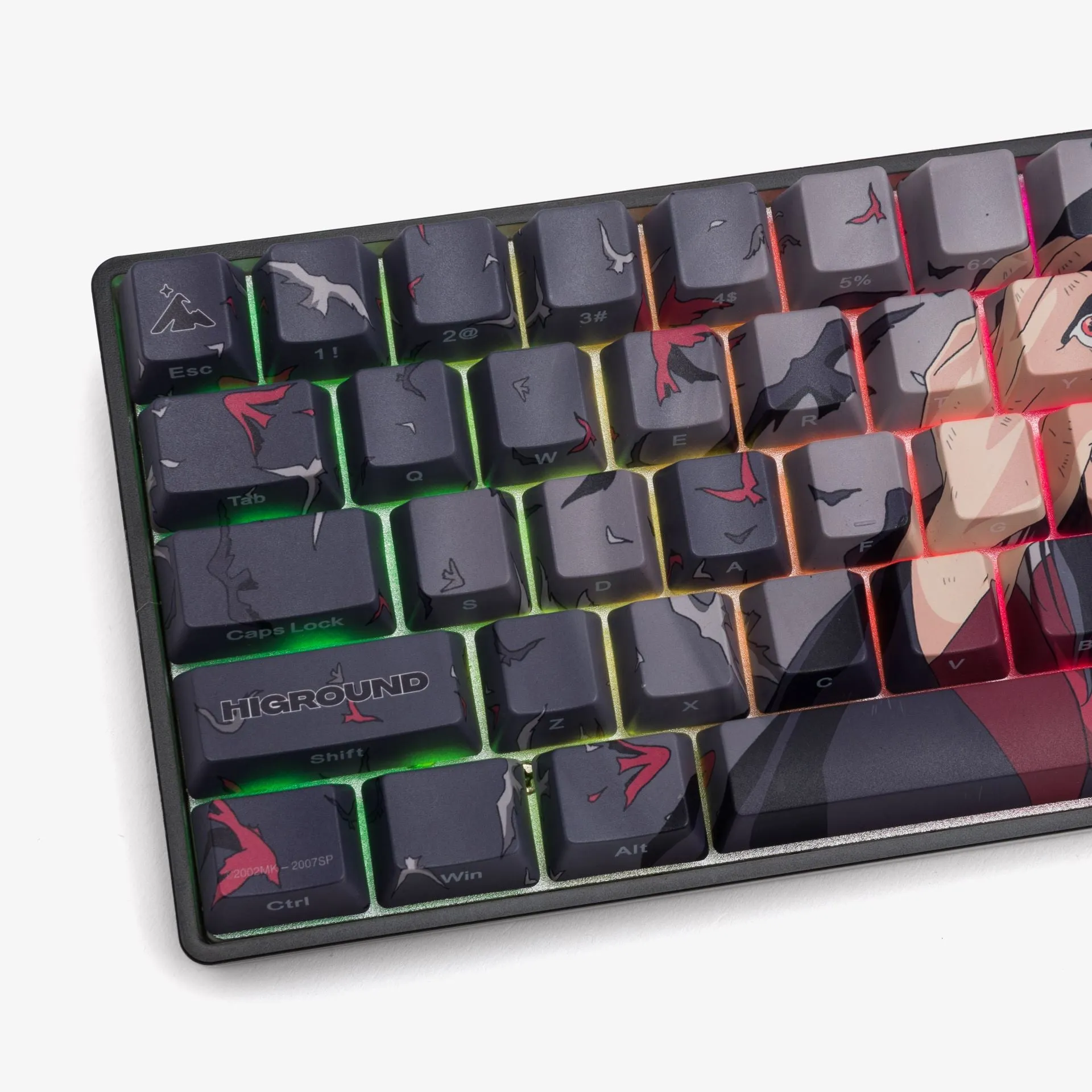 Naruto x HG Basecamp 65 Keyboard - Itachi