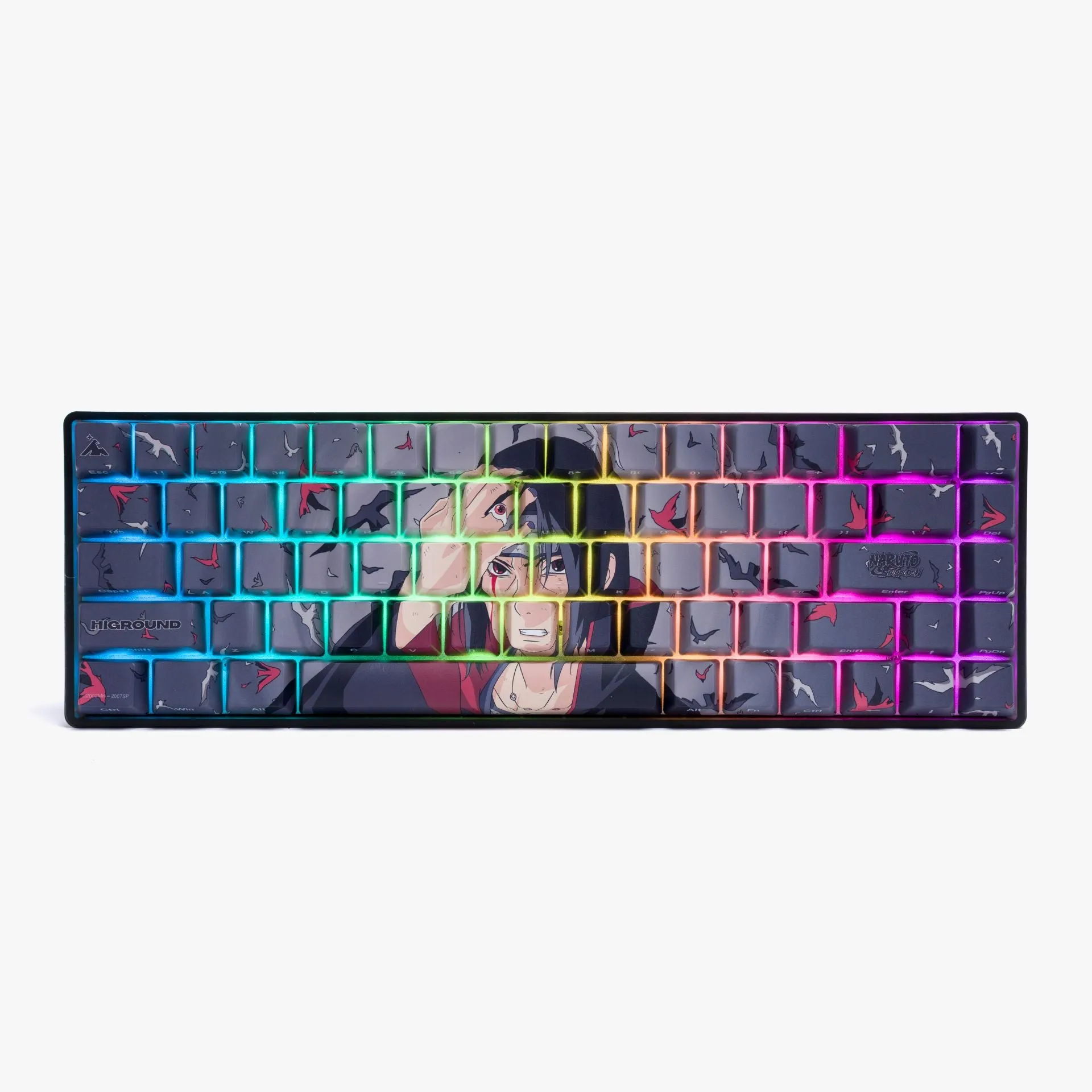 Naruto x HG Basecamp 65 Keyboard - Itachi