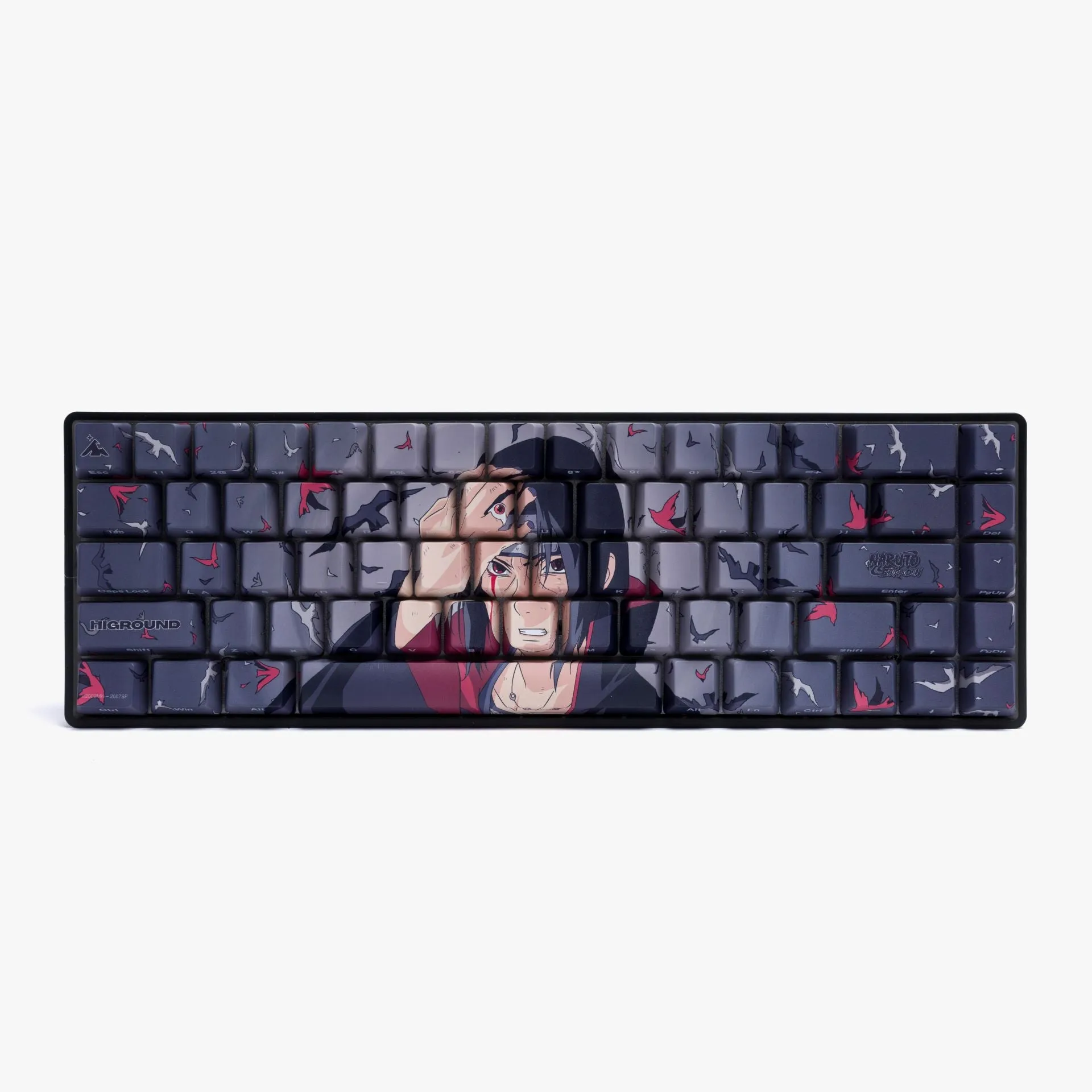 Naruto x HG Basecamp 65 Keyboard - Itachi