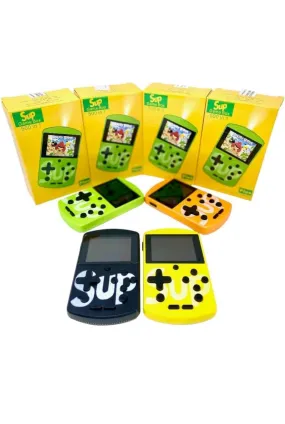 New s6 Handheld Game Console,Classic Retro Video Gaming Player Colorful LCD Screen USB Rechargeable Portable Game Console with 500 in 1 Classic Old Games