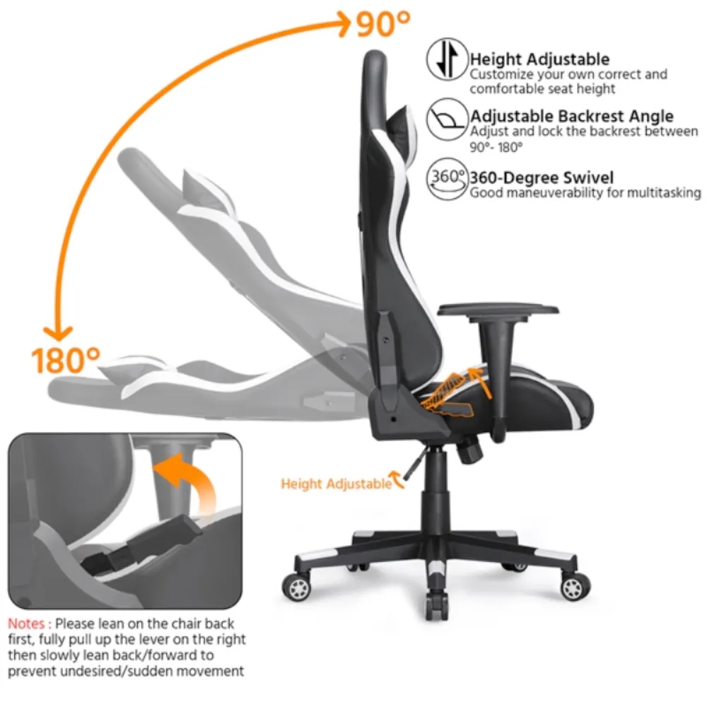 Ninja Dragon Reclining Computer Gaming Chair