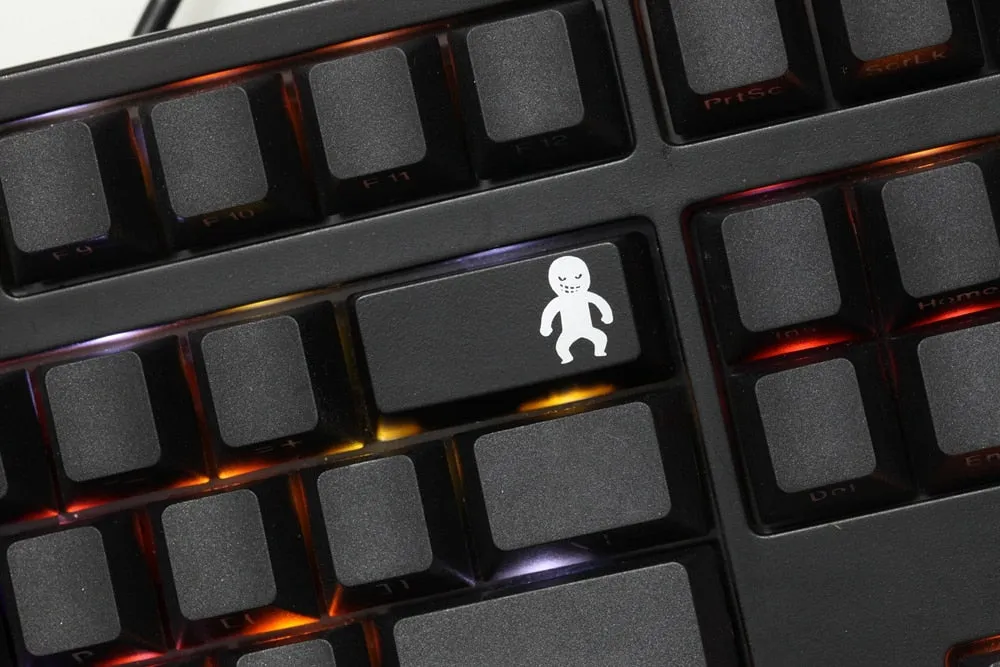 Novelty Shine Through Keycaps ABS Etched Detective Conan Theme enter backspace