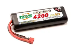 NXE4200HCR402SDEANS - NXE 7.4v 4200mah 40c Round Hard Case Deans