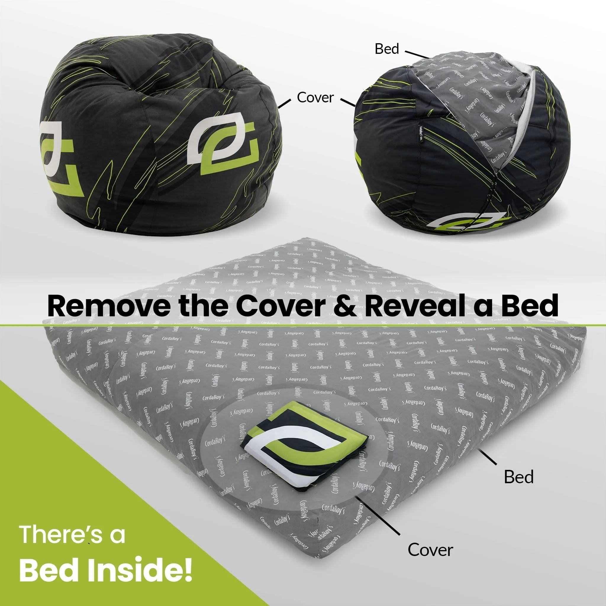 OpTic Gaming Bean Bag by CordaRoy's