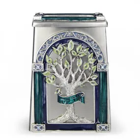 Ornate Tree of Life Tzedakah Box