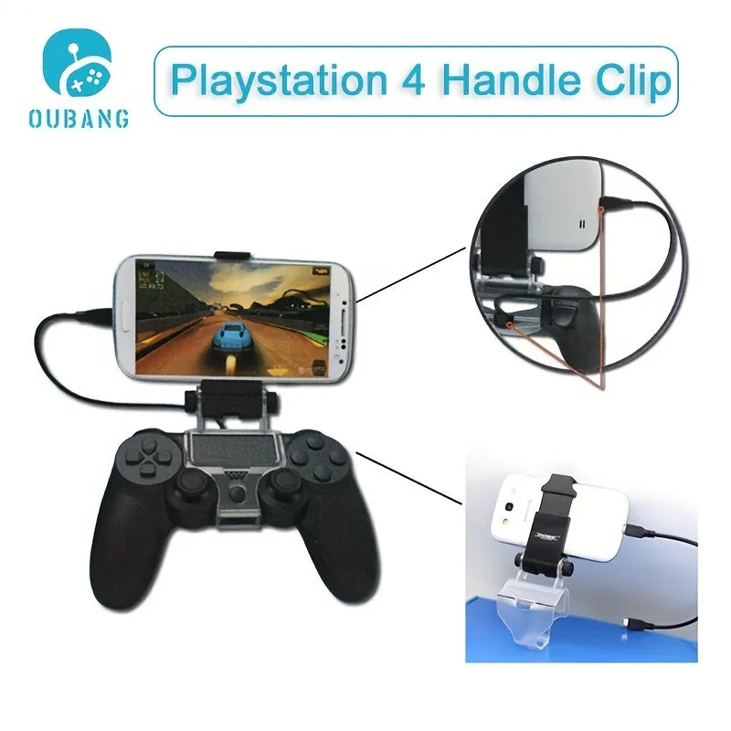 OUBANG Phone Mount for PS4 Controller Enhanced Gaming Experience for Mobile Play