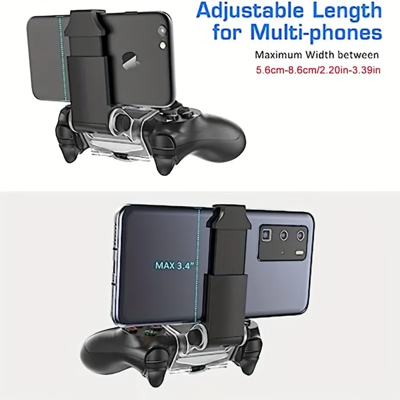 OUBANG Phone Mount for PS4 Controller Enhanced Gaming Experience for Mobile Play