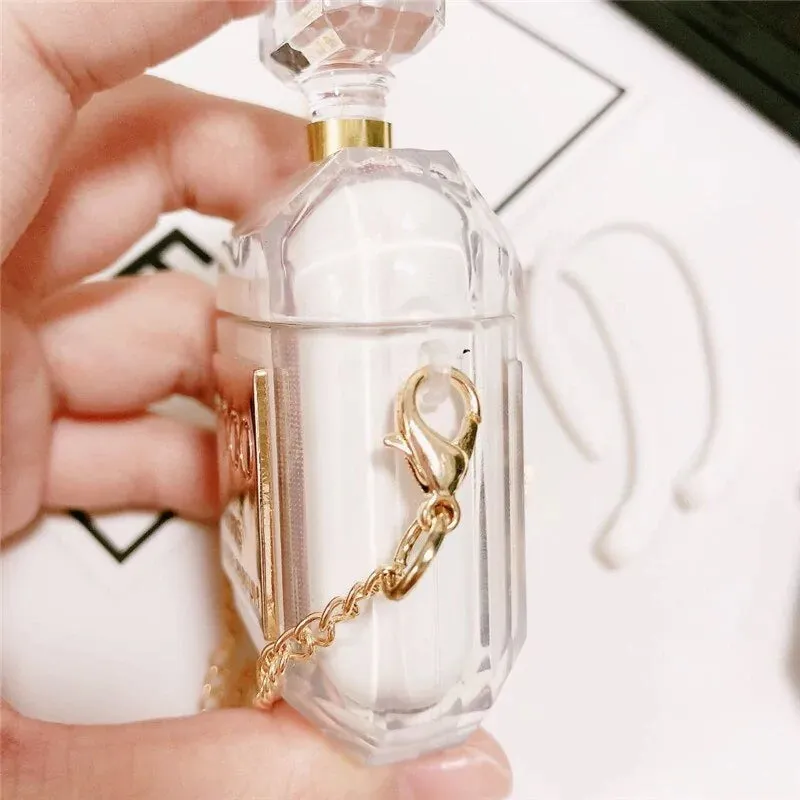 Perfume Bottle Silicone Case For Airpods