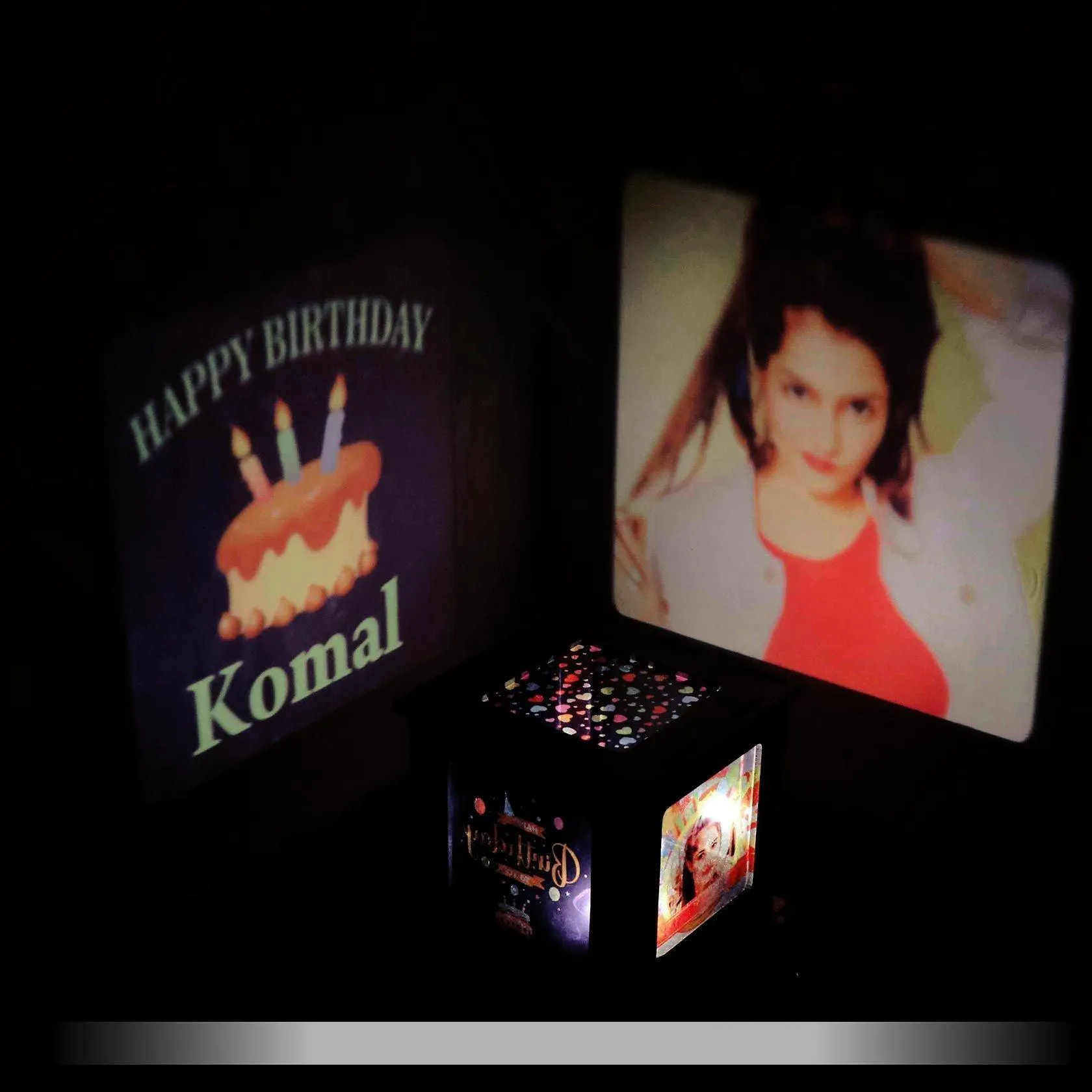 Personalized Birthday Photo Shadow Box