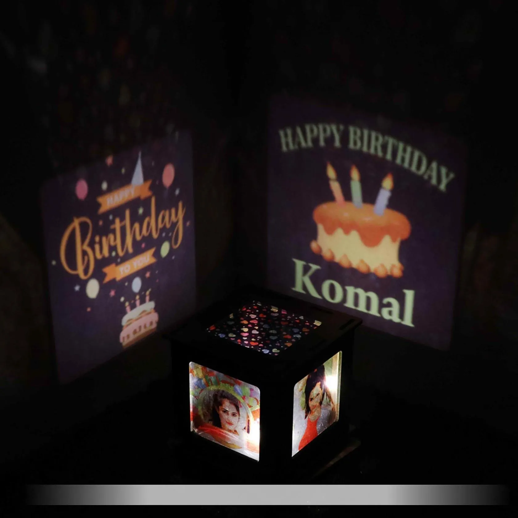 Personalized Birthday Photo Shadow Box