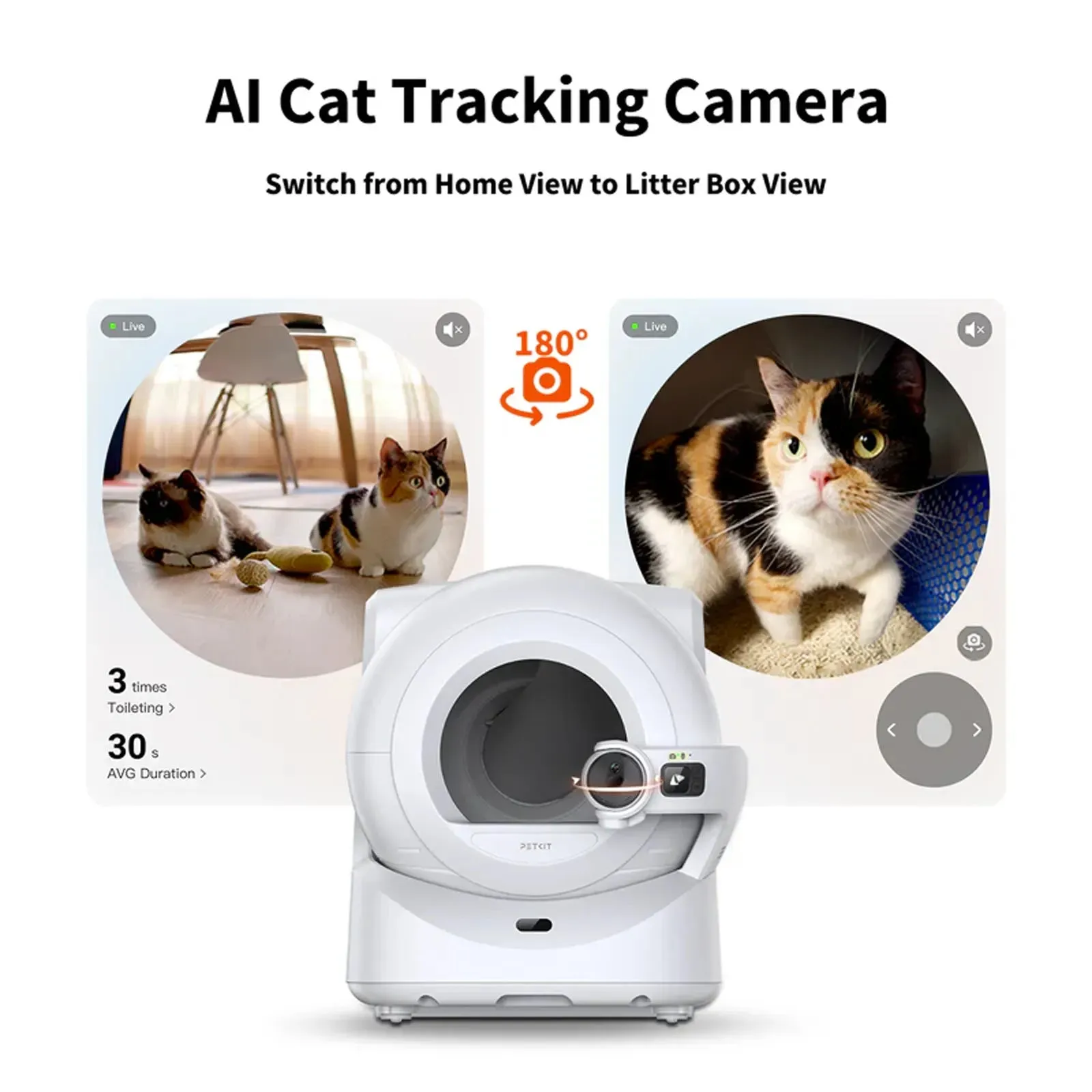 Petkit - PUROBOT ULTRA AI-powered Automatic Cat Litter Box (with Camera)