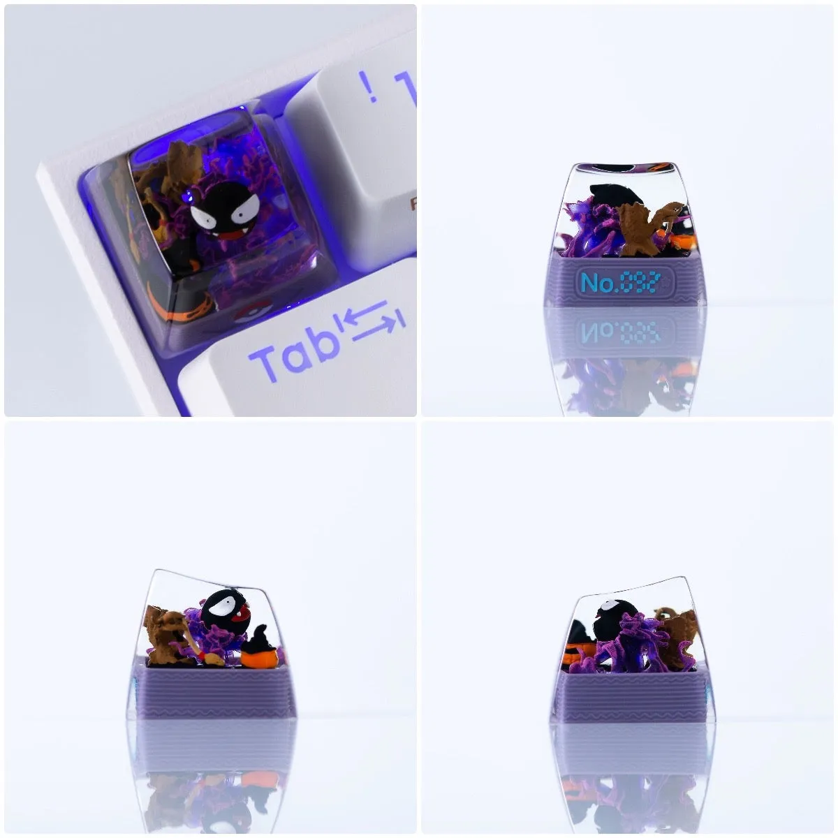 Pokemon Keycaps Handmade Artisan Resin Keycaps