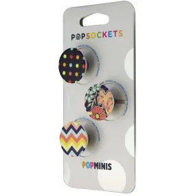 PopSockets PopMinis: Mini Grips for Phones & Tablets (3 Pack) - Fabstractions