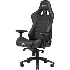 Pro Gaming Chair Black Leather