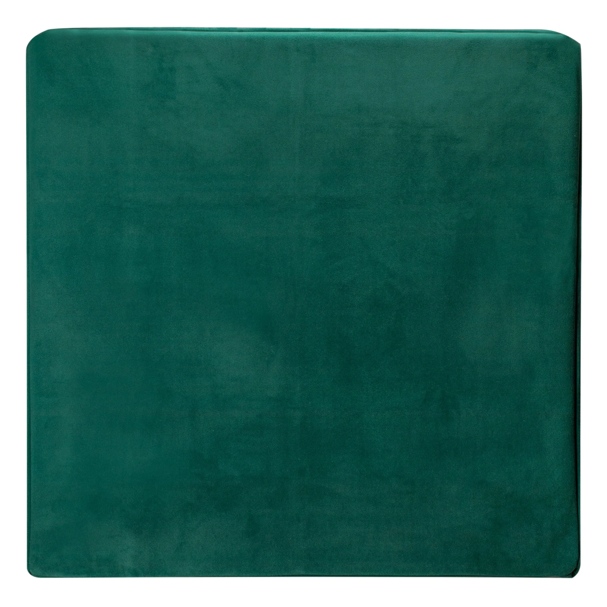 Professional Grade Green Square Table Cover for Card Games, Mahjong, Board Games, Dice Games, and More - 34.8 x 34.8"