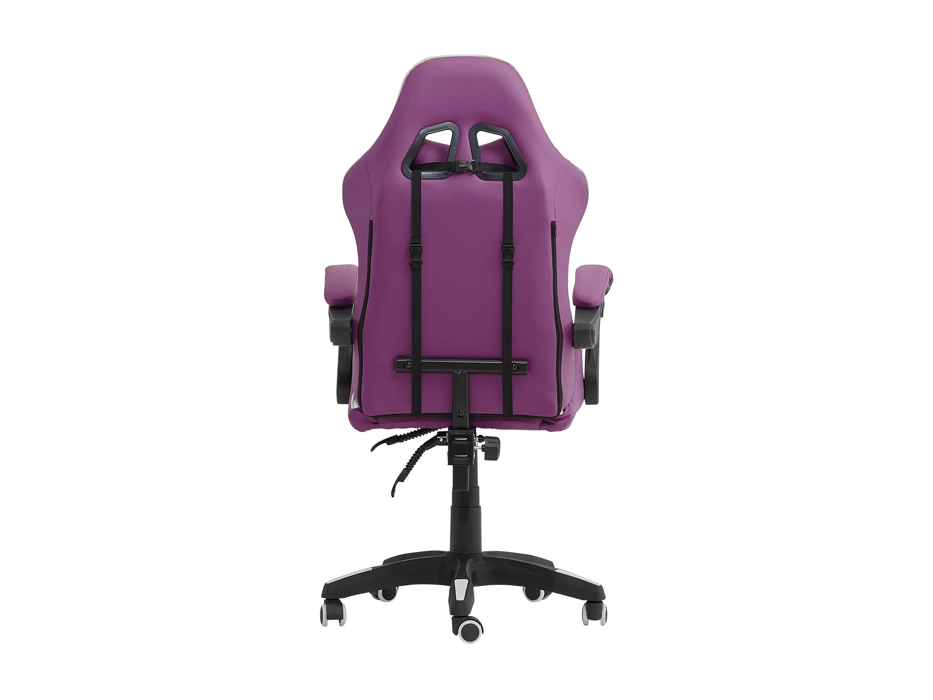 Purple and White Gaming Office Chair