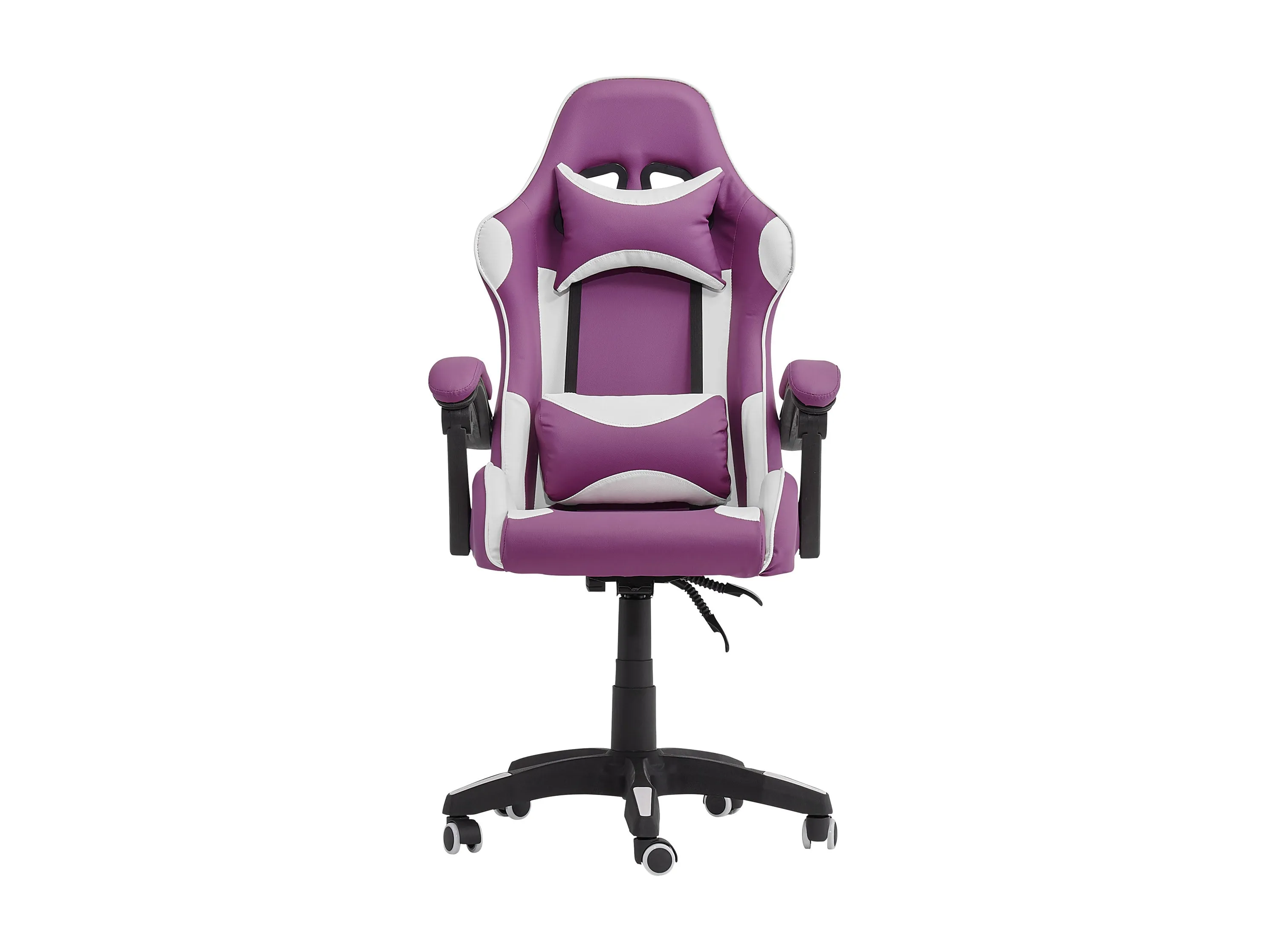 Purple and White Gaming Office Chair