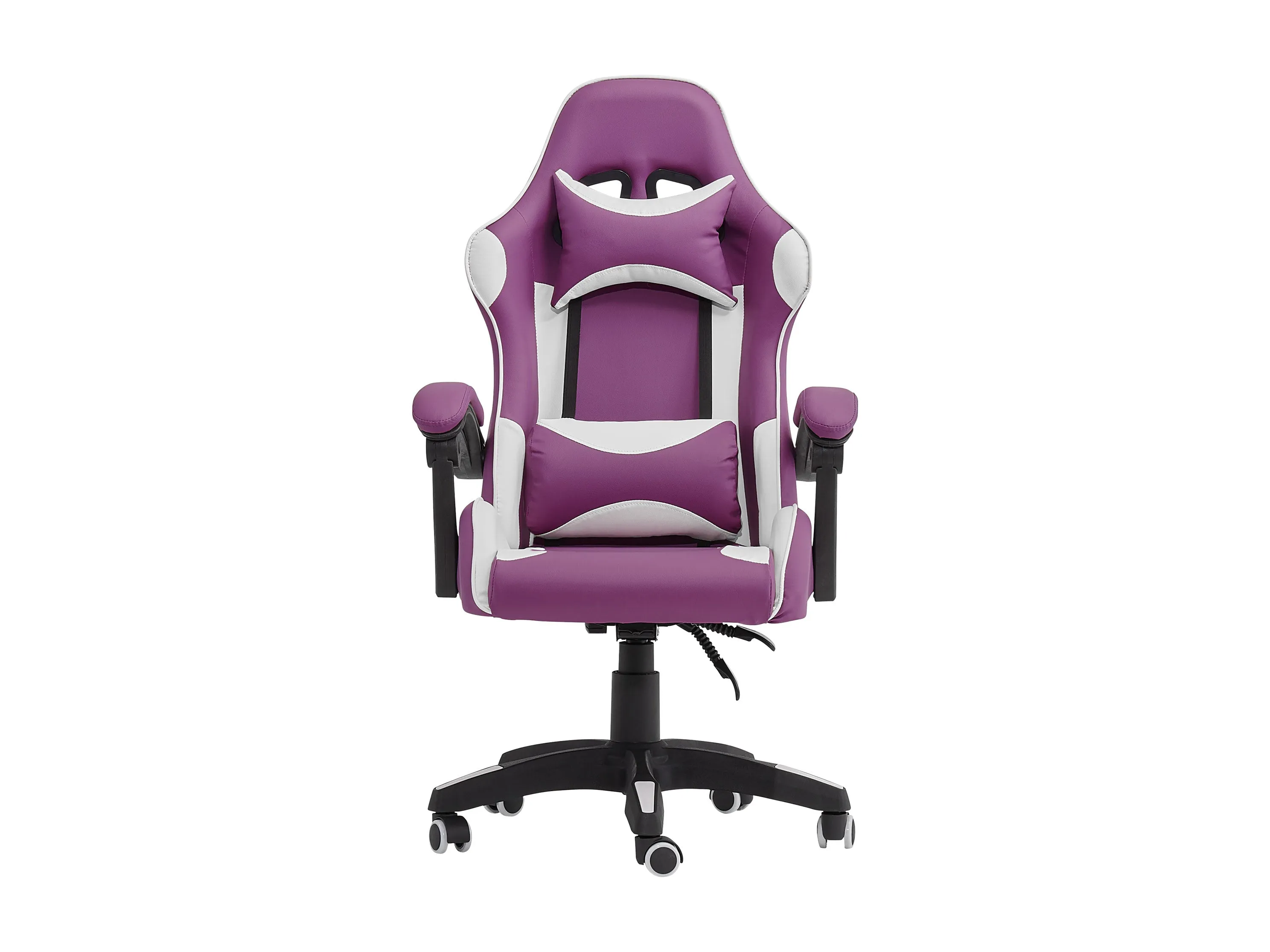 Purple and White Gaming Office Chair