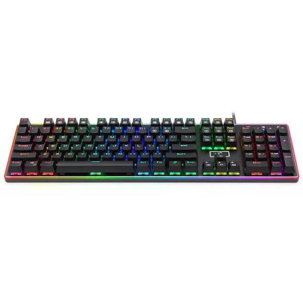 REDRAGON RATRI Silent RGB Mechanical Gaming Keyboard – Black