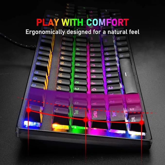 RGB rainbow Gaming Keyboard