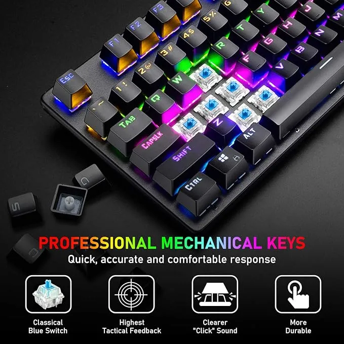 RGB rainbow Gaming Keyboard