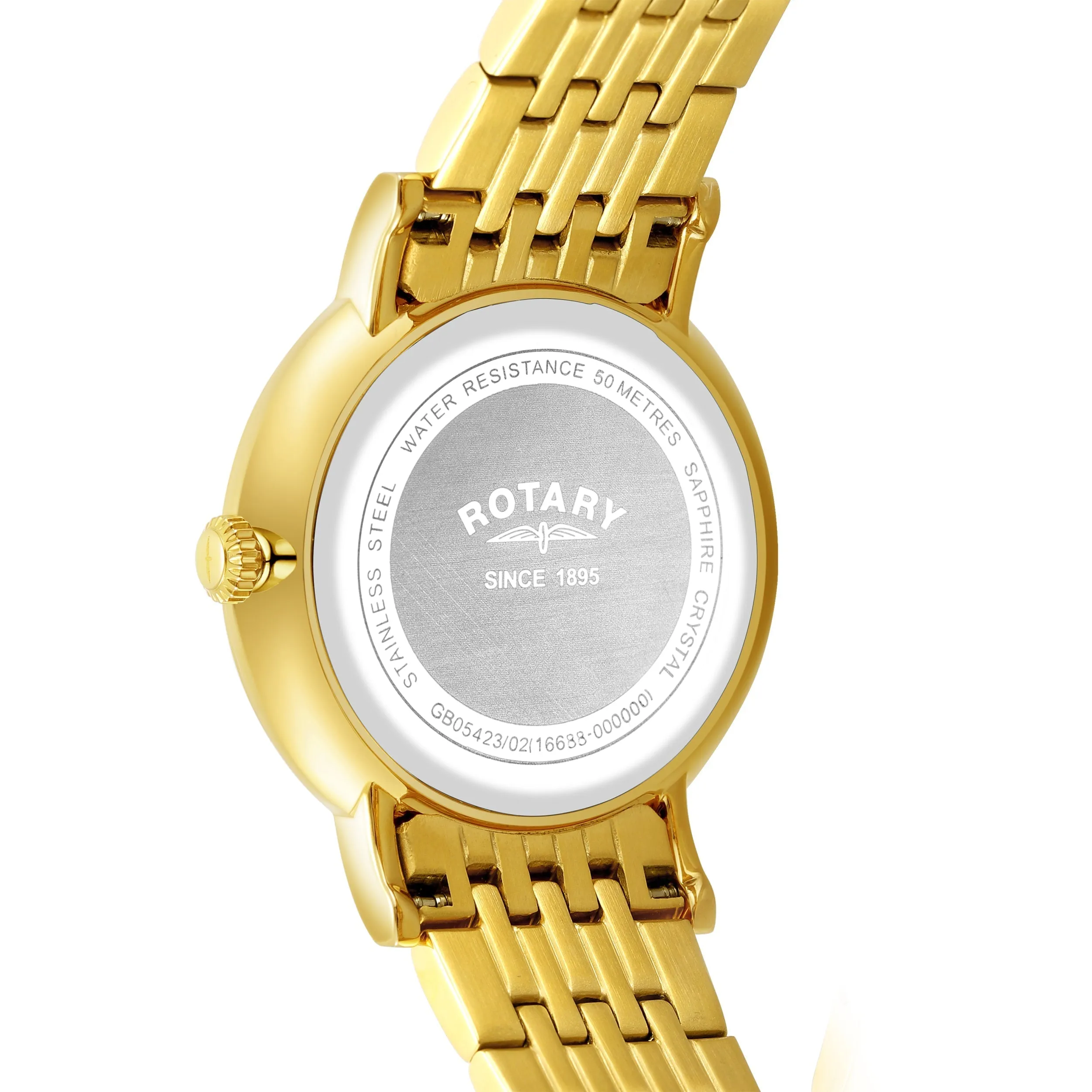 Rotary Windsor Men's Gold PVD Watch GB05423/02