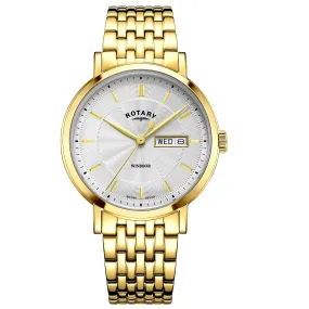 Rotary Windsor Men's Gold PVD Watch GB05423/02