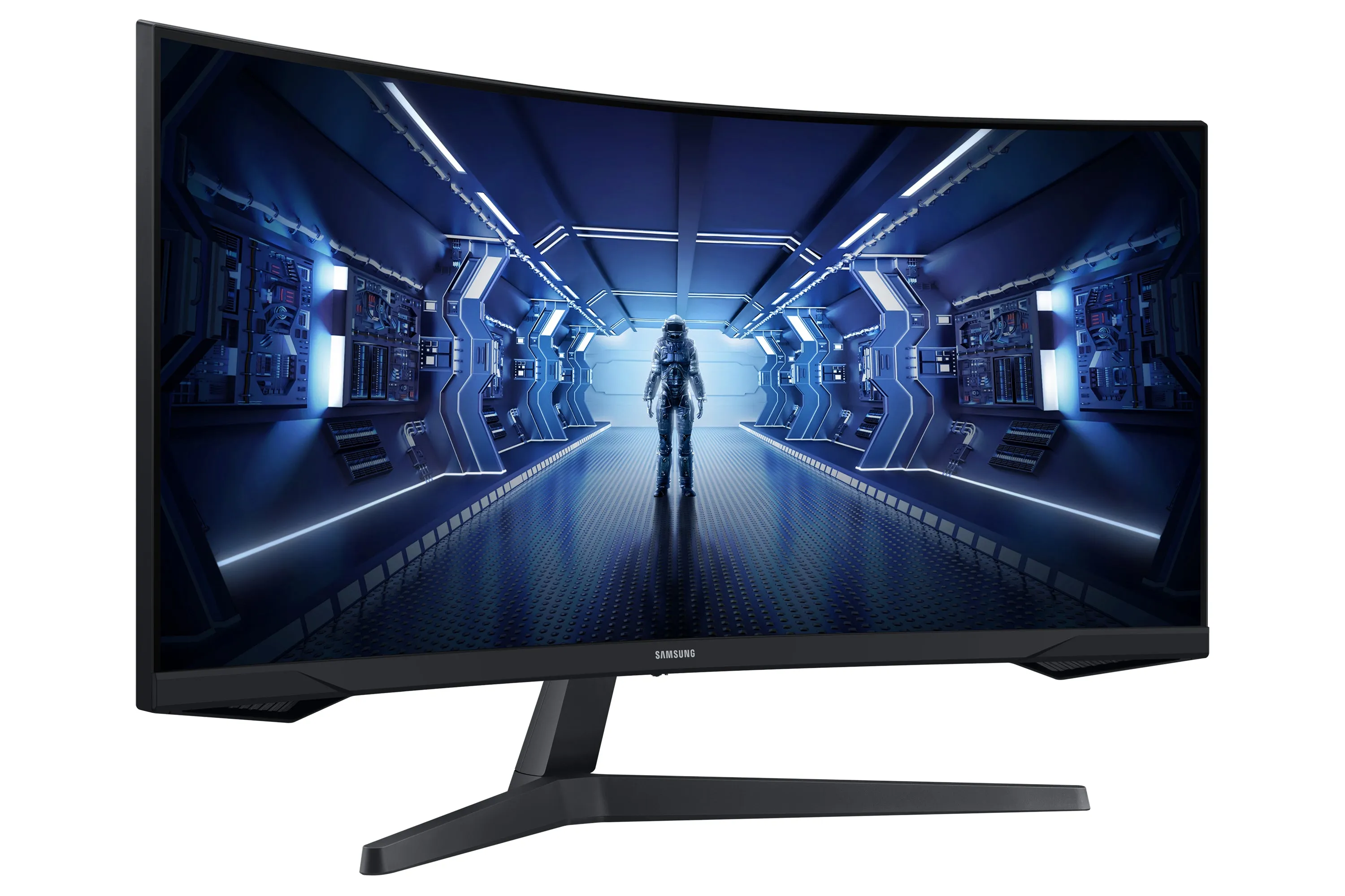 Samsung Curved Gaming Monitor Odyssey G5 - 86.4 Cm (34") - 3440 X 1440 Wqhd