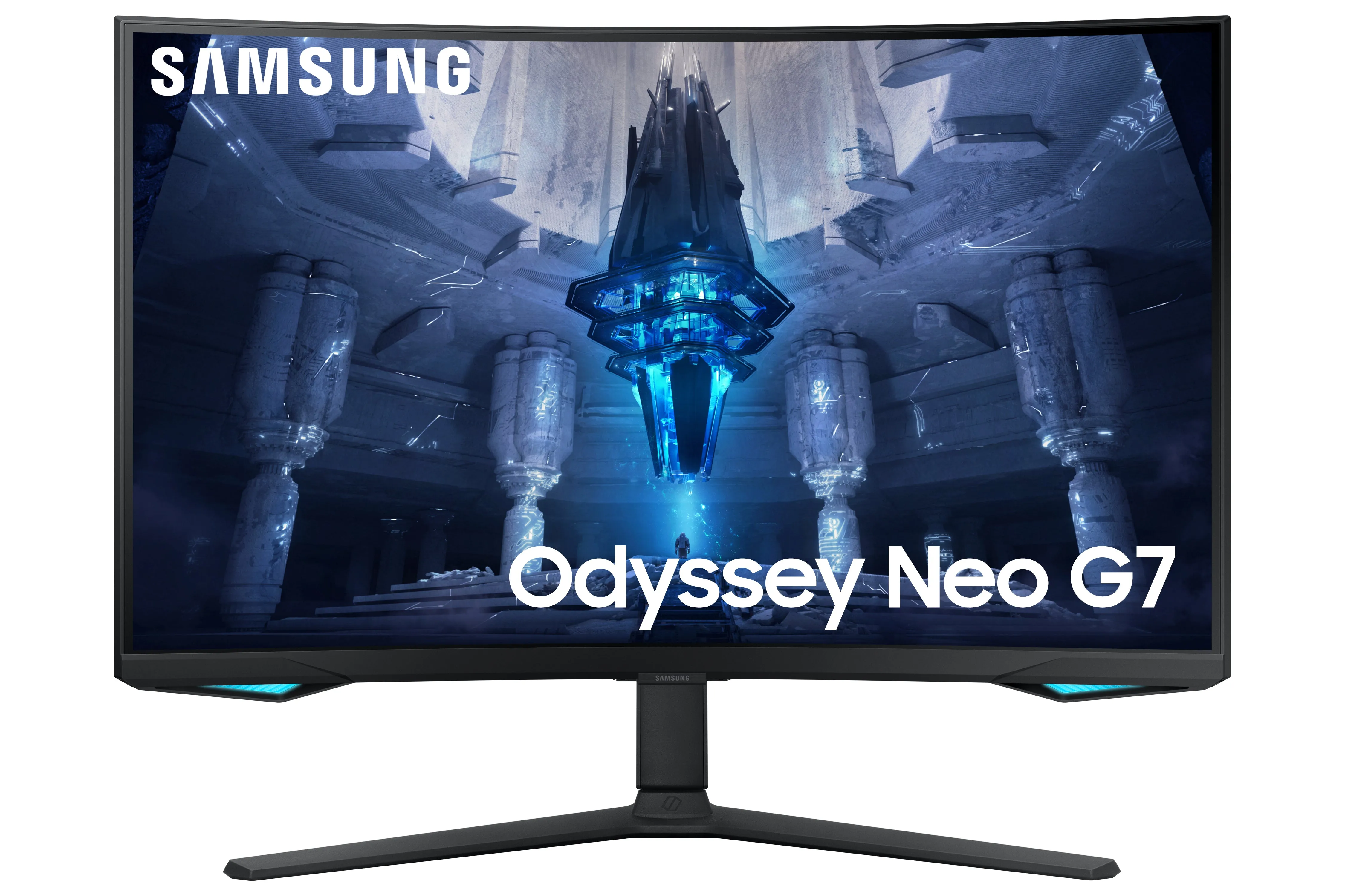 Samsung Curved Qled-Monitor Odyssey Neo G7 S32bg750np - 80 Cm (32") - 3840 X 2160 4K Uhd