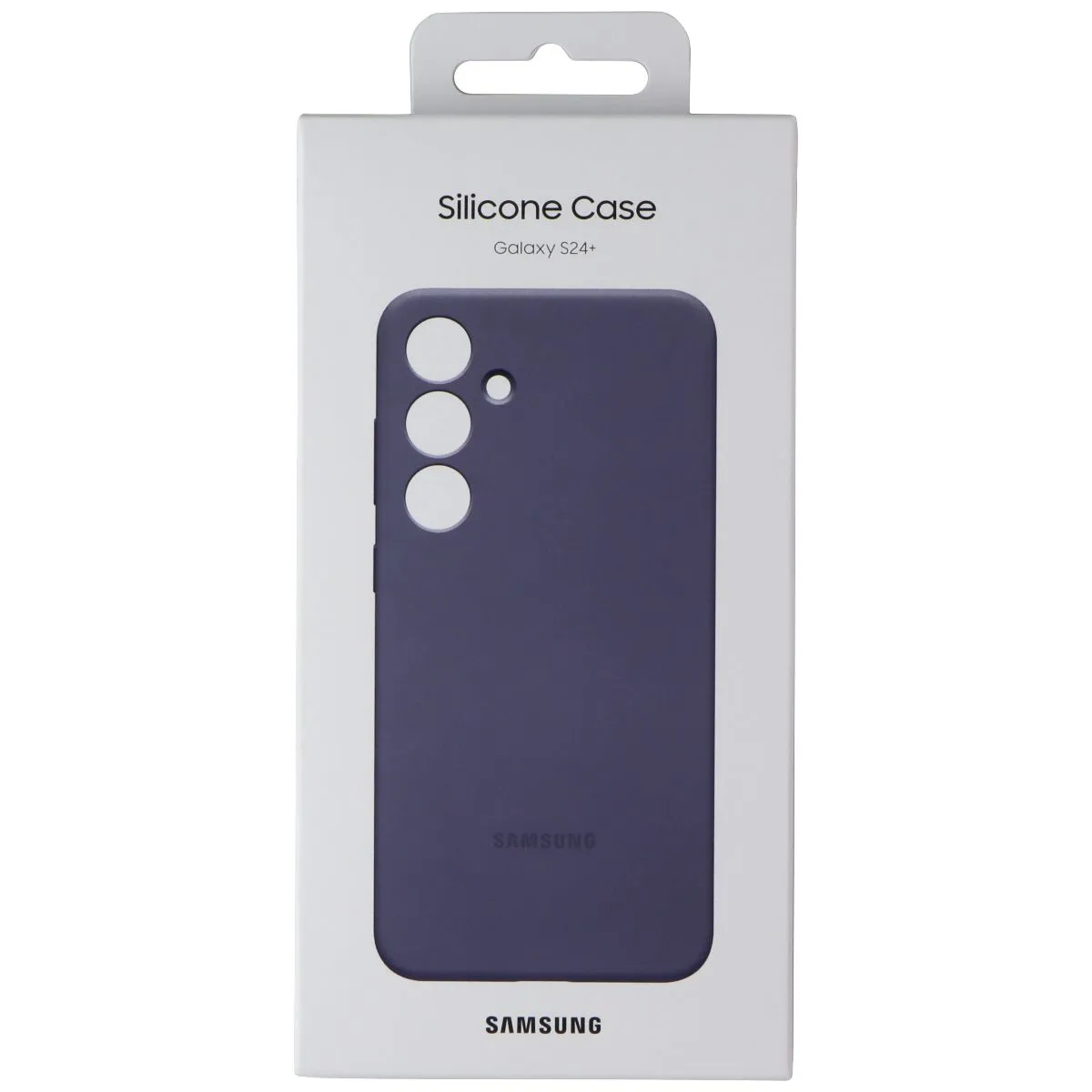 Samsung Official Silicone Case for Samsung Galaxy S24  (Plus) - Violet