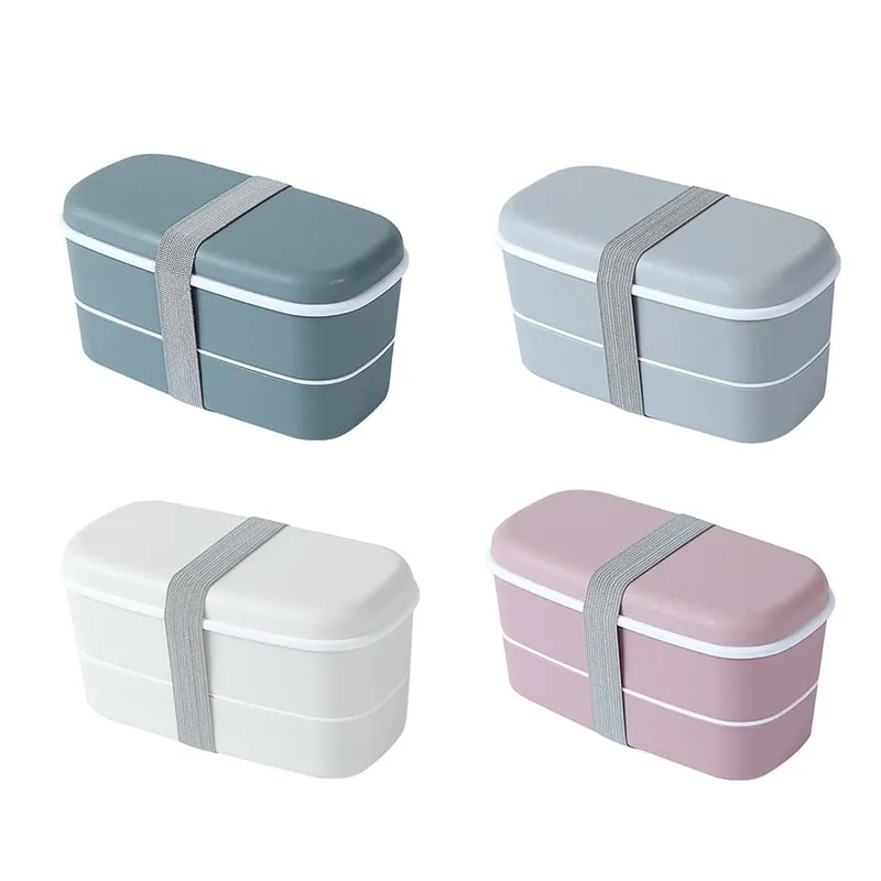 Simple Layered Japanese Bento Box