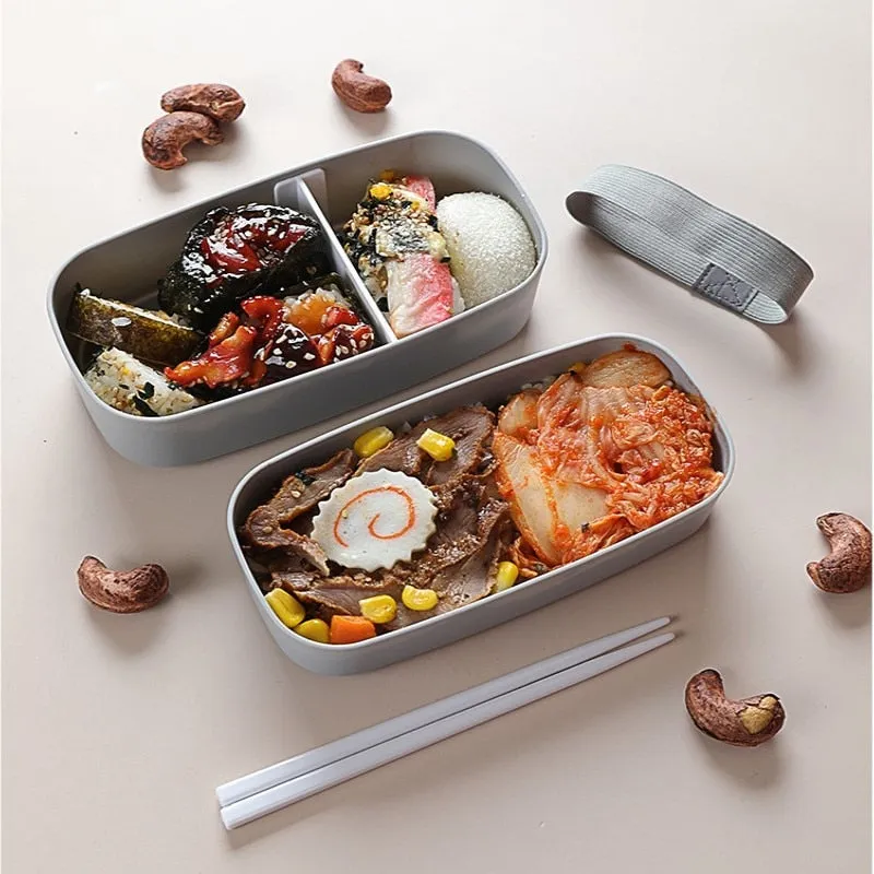 Simple Layered Japanese Bento Box