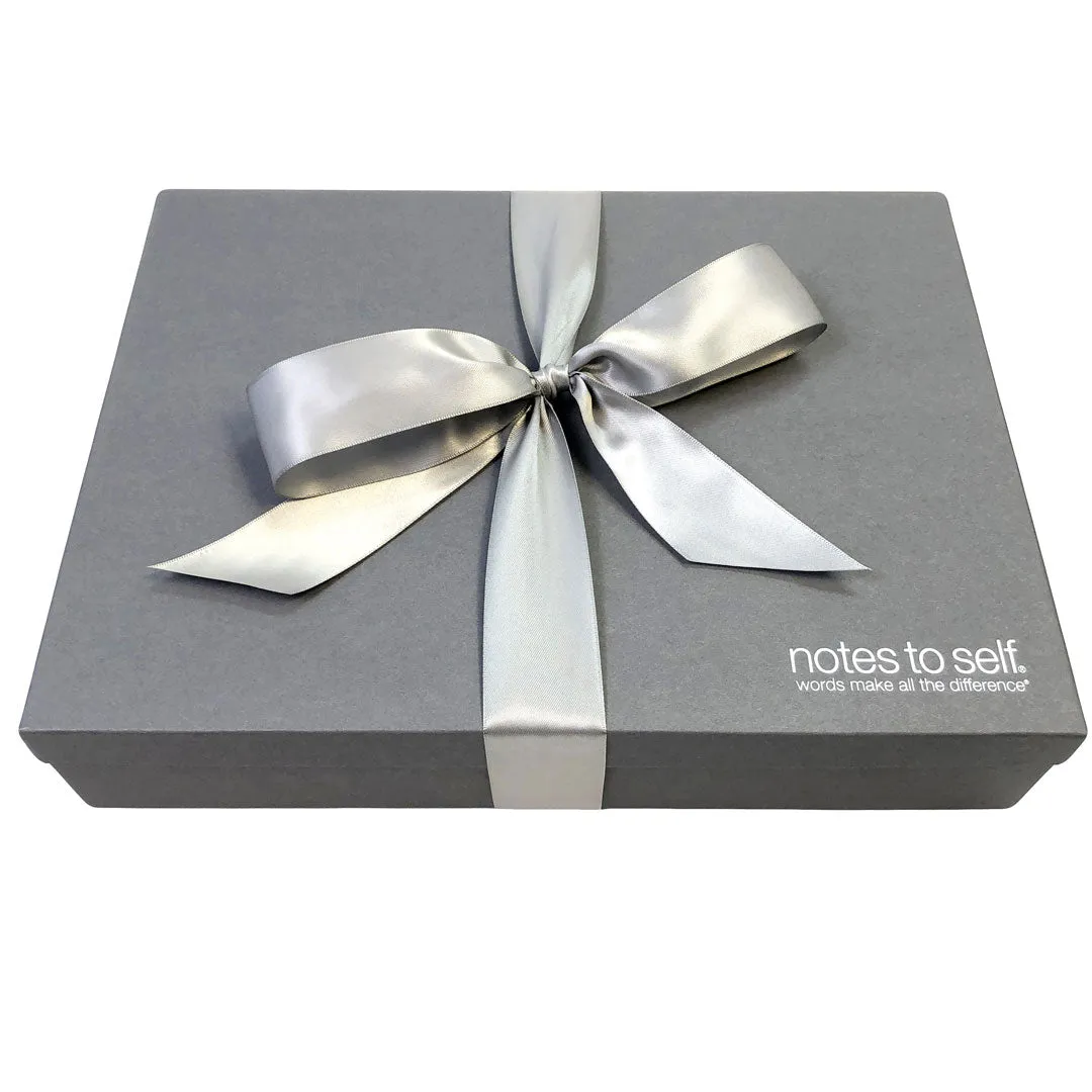 slate keepsake box (socks sold separately) - holds up to 12 pairs