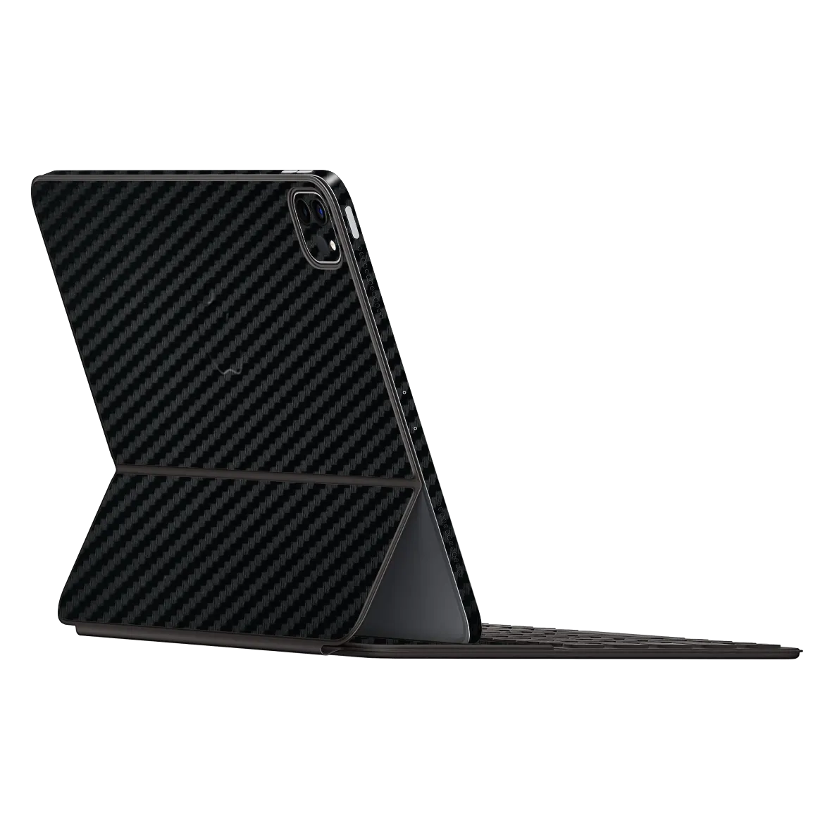 Smart Keyboard FOLIO for iPad Pro 12.9" 3D Textured CARBON Fibre Skin - BLACK