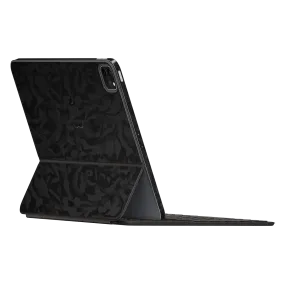 Smart Keyboard FOLIO for iPad Pro 12.9" LUXURIA BLACK CAMO 3D TEXTURED Skin