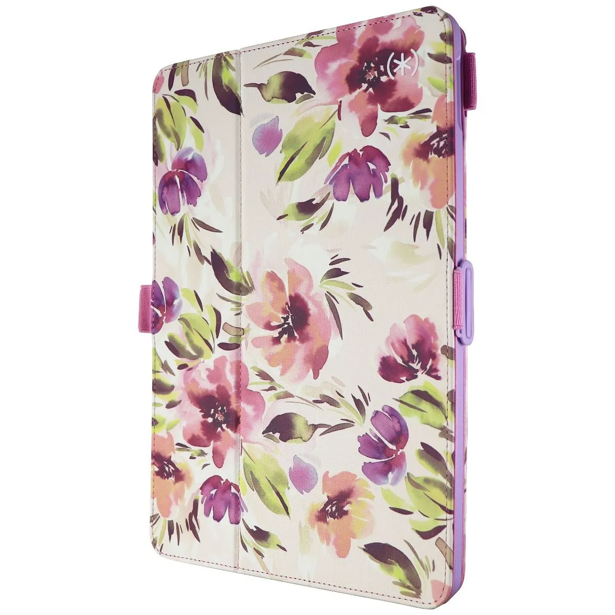 Speck Balance Folio Print Case for iPad (9th/8th/7th Gen) - Digital Pink/Blossom